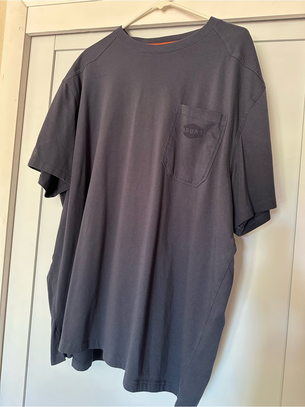 Men's Short-Sleeve Navy Pocket Tee — Brunt